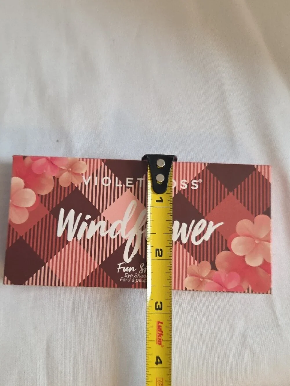 Violet Voss Windflower Eyeshadow Palette - Pink and Burgundy Floral Design